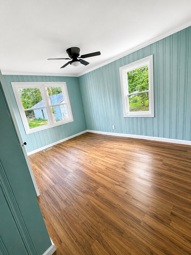 Bedroom refreshed and dust-free after an Airbnb turnover